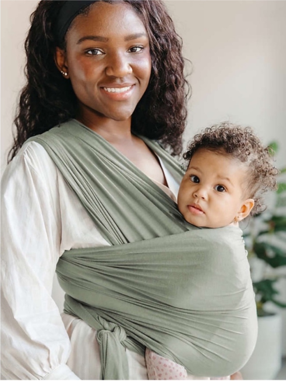 Solly Wrap in Ivy Green